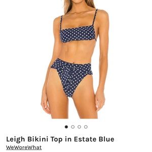WeWoreWhat NEW polka dot bikini bottom -M